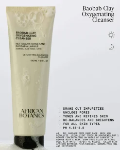 African Botanics Baobab Clay Oxygenating Cleanser