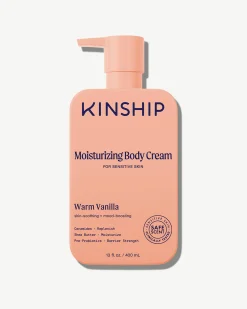 Barrier-Repair Moisturizing Body Cream for Sensitive Skin (Warm Vanilla)