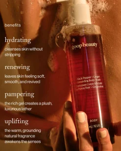 Black Pepper + Ginger Grounding Body Wash