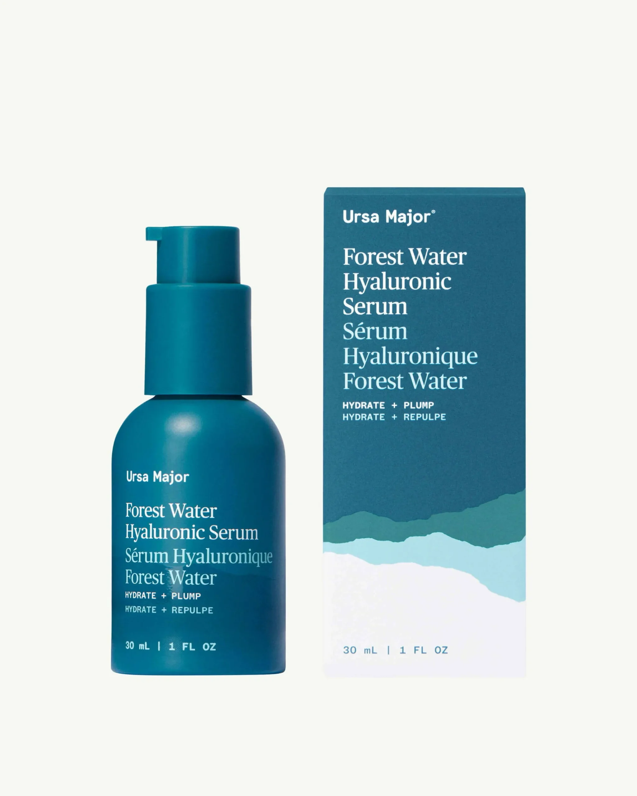 Forest Water Hyaluronic Acid Serum with Peptides to Plump & Firm Skin