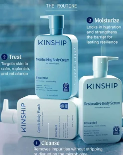 Gentle Hydrating Body Wash for Sensitive Skin (Unscented)