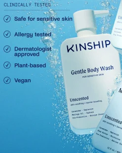 Gentle Hydrating Body Wash for Sensitive Skin (Unscented)