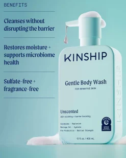 Gentle Hydrating Body Wash for Sensitive Skin (Unscented)