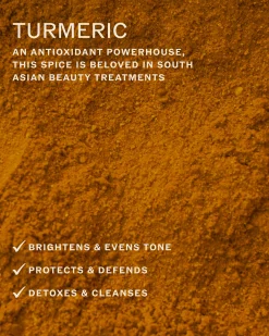 Golden Milk Cleanser with Turmeric , Vitamin C + Black Cumin Seed Oil