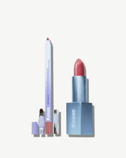 Kosas Rosewater Lip Set