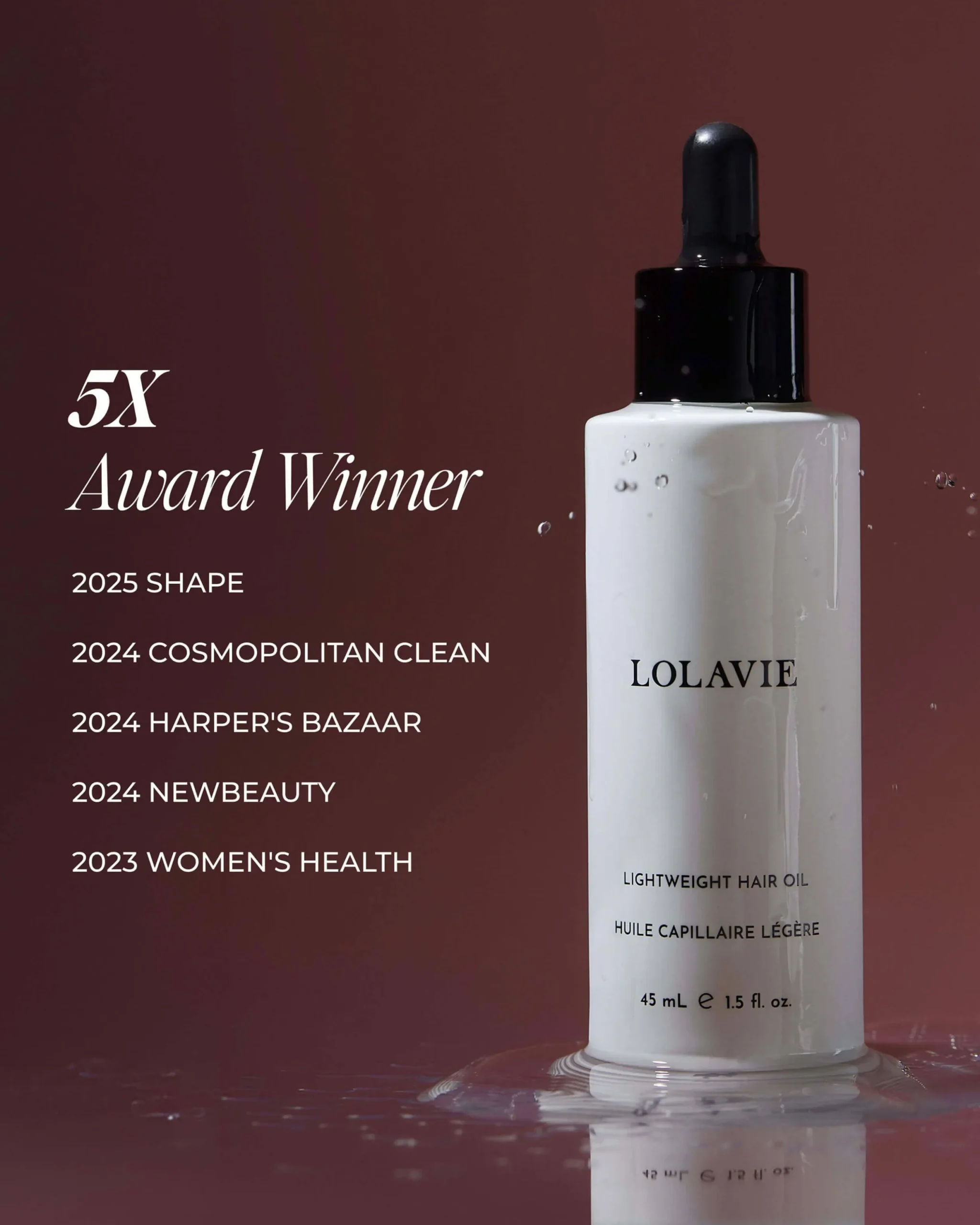 Lightweight Hair Oil