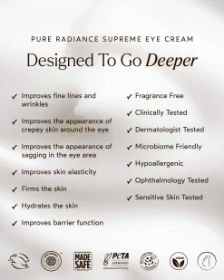 Pure Radiance Supreme Eye Cream