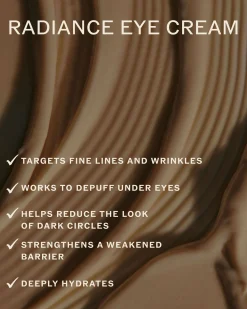 Radiance Eye Cream with Niacinamide, Vitamin C + Adaptogens