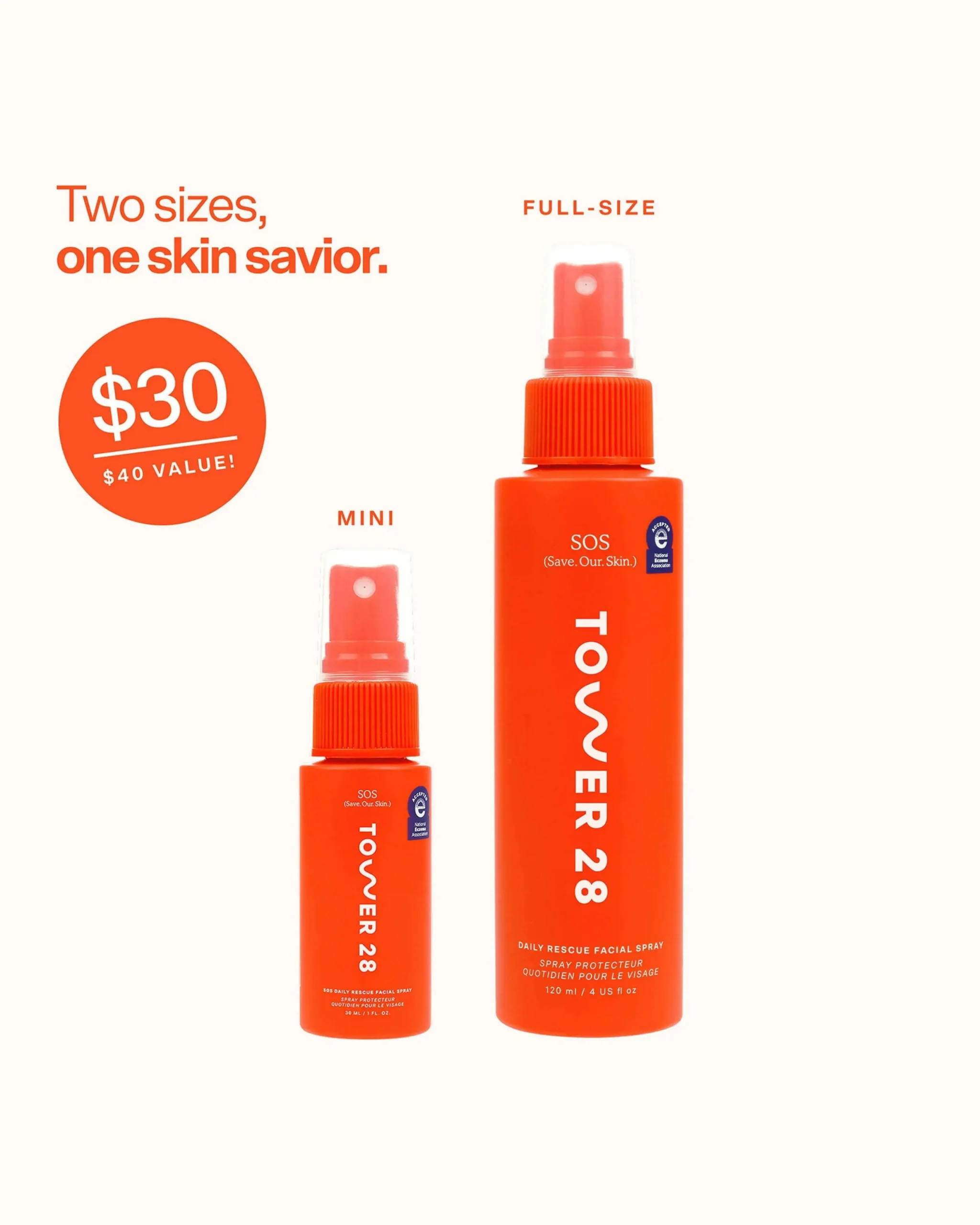 SOS Daily Rescue Spray Duo