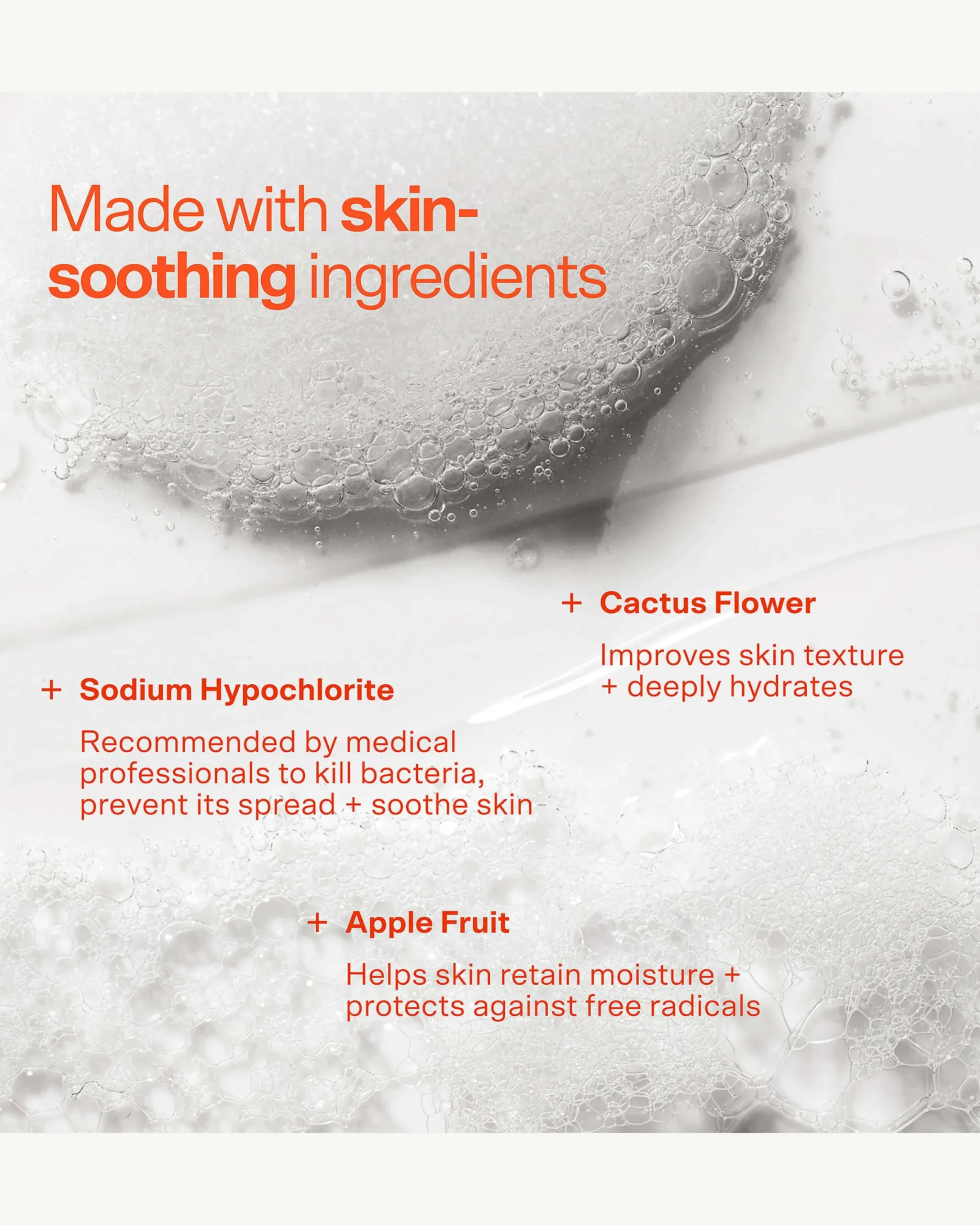 SOS Rescue + Relief Body Wash Treatment