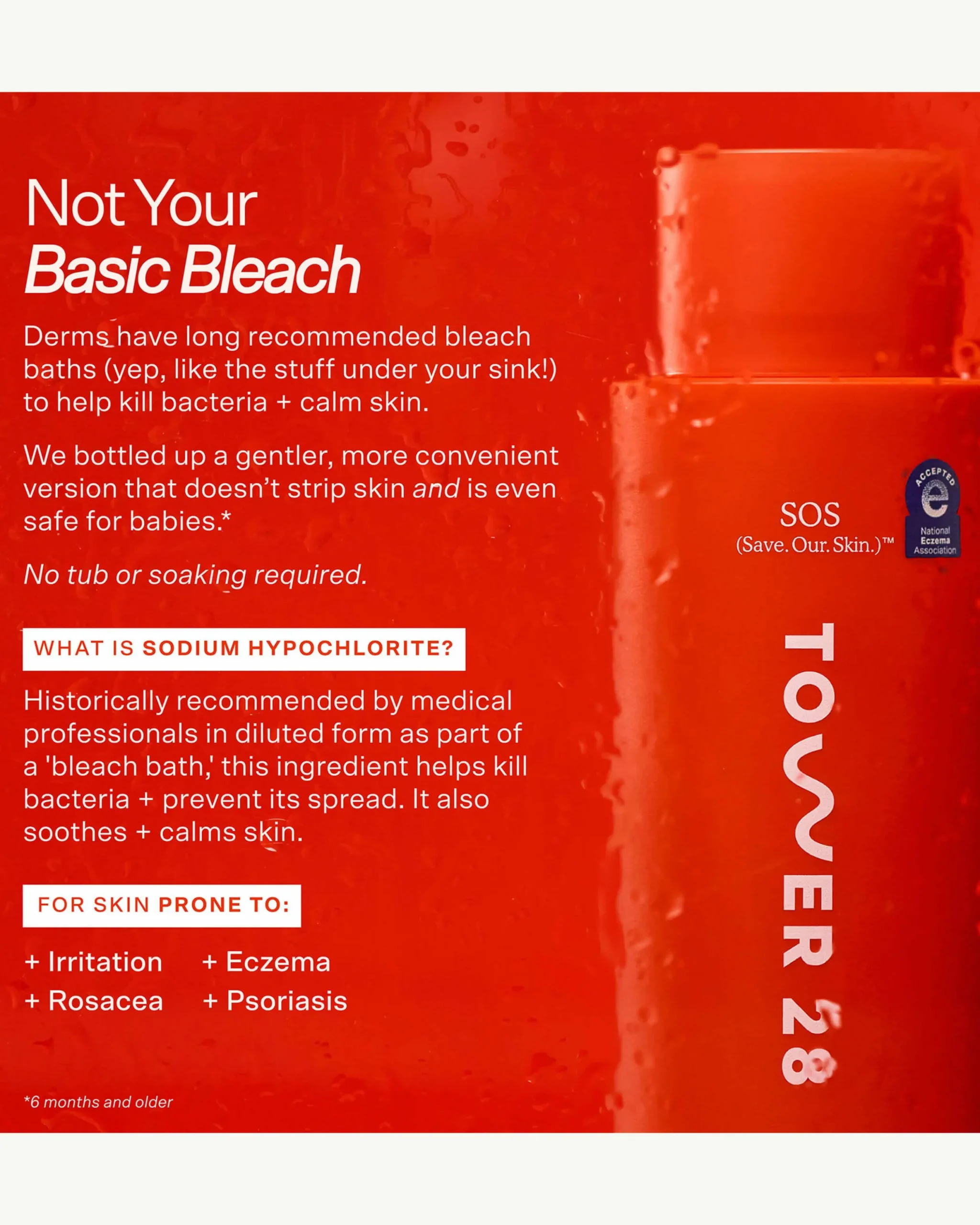 SOS Rescue + Relief Body Wash Treatment