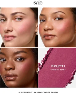 SuperSuede™ Radiant Talc-Free Baked Powder Blush