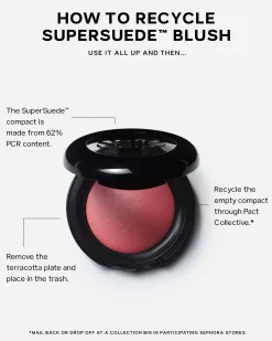 SuperSuede™ Radiant Talc-Free Baked Powder Blush