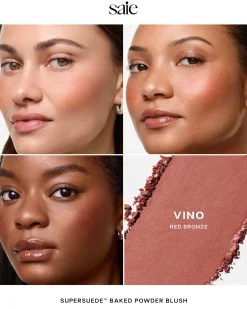 SuperSuede™ Radiant Talc-Free Baked Powder Blush