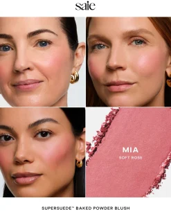 SuperSuede™ Radiant Talc-Free Baked Powder Blush