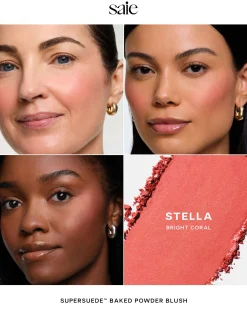 SuperSuede™ Radiant Talc-Free Baked Powder Blush