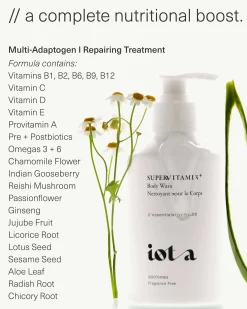 Supervitamin Body Wash+ Soothing