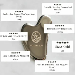 The Stainless Steel Gua Sha Facial Lifting Tool