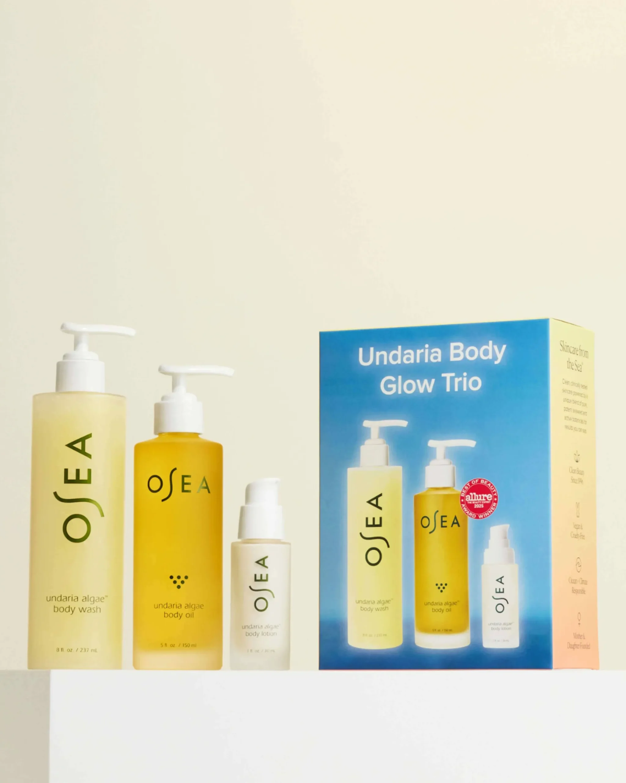 Undaria Body Glow Trio